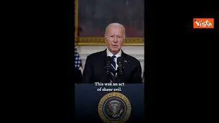 Biden: "Israele ha vissuto uno di quei momenti in cui male si manifesta"