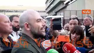 Diffamazione, Saviano: "Mia condanna dimostra che democrazia è in pericolo"