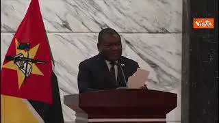 Italia-Mozambico, Meloni: "Nazioni amiche con rapporti solidi"