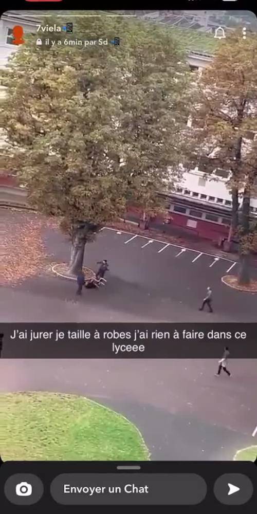 L'attacco islamista nel cortile del liceo Gambetta di Arras