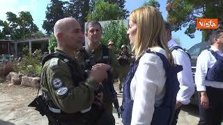 Von der Leyen e Metsola in Israele visitano il kibbutz di Kfar Aza