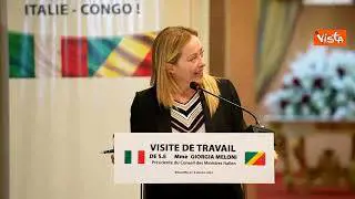Meloni in Congo: Cooperazione non ha nulla a che fare con approccio paternalistico e predatorio
