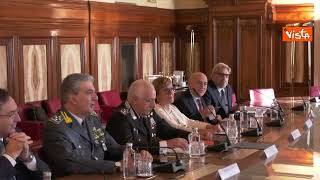Piantedosi presiede al Viminale il comitato nazionale per l’ordine e la sicurezza