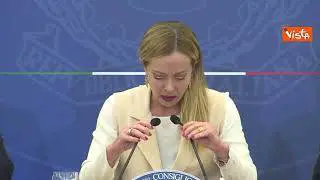 Meloni: "Cdm ha varato manovra di bilancio per 2024"