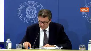 Giorgetti: "Governo sovranista ha rispettato scadenza Documento programmatico di bilancio"