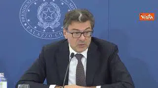 Giorgetti: Manovra seria e prudente