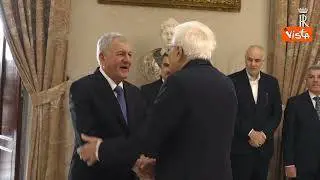Mattarella riceve Presidente Iraq Abdul  Latif  Rashid