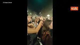 A Barcellona la manifestazione a sostegno della Palestina, ecco le immagini