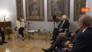 Mattarella incontra la presidente della Corte Europea dei Diritti dell'Uomo