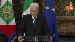 Migranti, Mattarella: "Ue finalmente affronta problema alla radice"