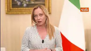 Meloni nel videomessaggio a evento FdI: Anche io sono un essere umano