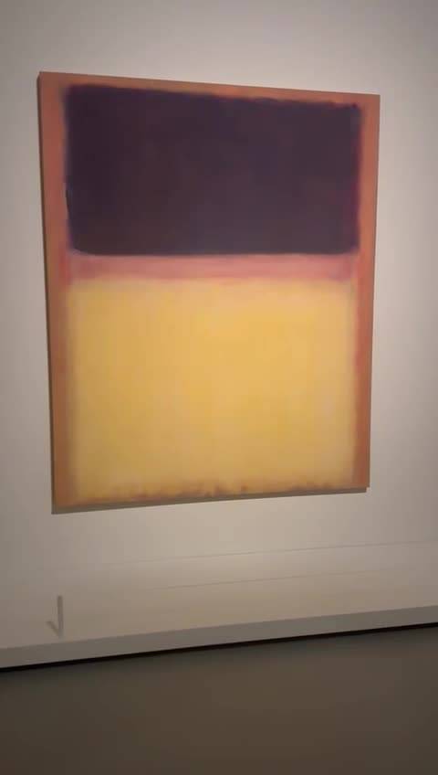 Le opere del maestro Mark Rothko in mostra a Parigi
