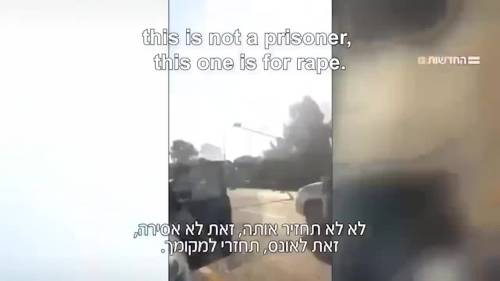 "Lei è per lo stupro...": quel video diffuso dal ministero israeliano