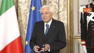 Mattarella: Sciagurati comportamenti umani hanno innescato spirale di violenza