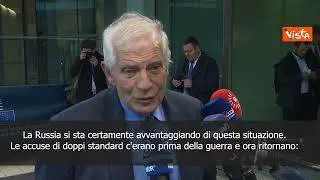 Israele - Hamas, Borrell: Attenzione ai doppi standard, Mosca osserva