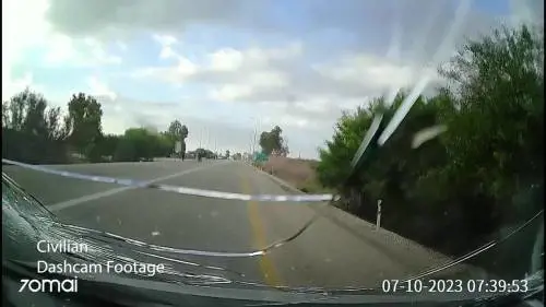 I terroristi di Hamas uccidono due civili in fuga sull'autostrada