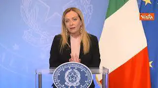 Meloni all'Assemblea Anci: Governo è grato ai sindaci