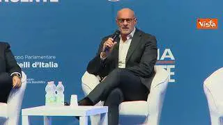 Rampelli all'evento di Fratelli d'Italia per il Governo Meloni: Un popolo vero