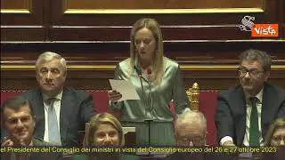 Meloni: "Italia a Bruxelles a schiena dritta, ora è consapevole del suo ruolo"