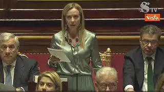 Medio Oriente, Meloni: "Prospettiva è due popoli e due Stati, c'è piena convergenza Ue"