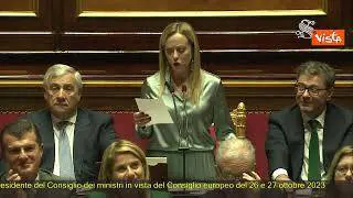 Meloni: "Governo può contare su fiducia dei cittadini, fatevene una ragione"