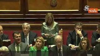 Meloni: "Vicinanza alle vittime di Hamas". Standing ovation in Senato per il popolo d'Israele