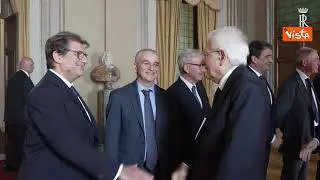 Mattarella riceve Meloni e i ministri in vista del Consiglio Ue