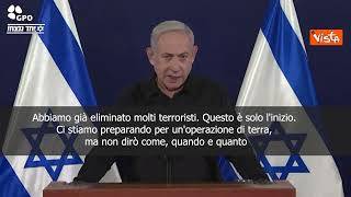 Netanyahu: Ci prepariamo per l’invasione di terra a Gaza