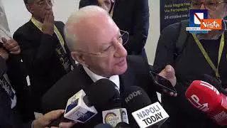 De Luca: "Legge bilancio? Hanno fatto peggio della Fornero"