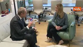 Metsola riceve Donald Tusk: "Bentornato a Bruxelles"