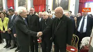 Mattarella al convegno dedicato al centenario della nascita del cardinale Silvestrini