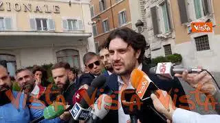 Manifestazione M5s su guerra Gaza, Silvestri: "Chiediamo corridoi umanitari e il cessare il fuoco"