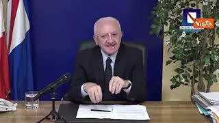 De Luca: Governo Meloni è nemico del Sud