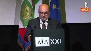 Sangiuliano alla presentazione dell'opera "Non uccidere" al Maxxi: Magnifica