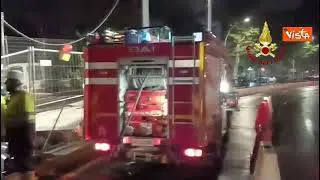 Fuga di gas a Firenze, l'intervento dei Vigili del Fuoco