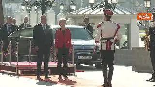 Von der Leyen in Macedonia del Nord incontra il Primo Ministro