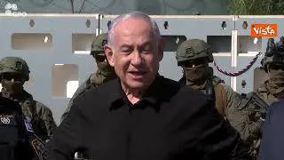 Netanyahu incontra i soldati israeliani