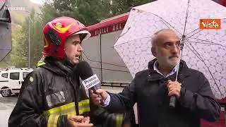 Maltempo in Liguria, si apre frana a Rezzoaglio