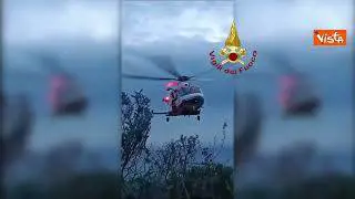 Vigili del fuoco salvano due scalatori sulla Montagna Spaccata di Gaeta