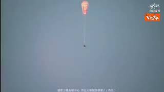 La navicella cinese Shenzhou-16  torna sulla Terra