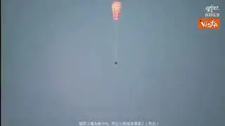 La navicella cinese Shenzhou-16  torna sulla Terra