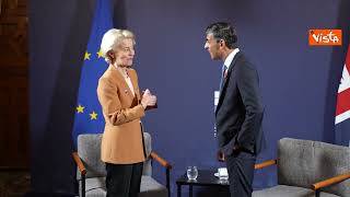 Von der Leyen incontra Sunak nel Regno Unito