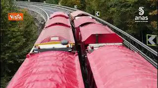 Ecco il viadotto "Testa D'Arente" nel cosentino dopo i lavori di manutenzione di Anas