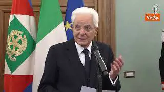 Mattarella: Pace è fragile, la barbarie della guerra non ha mai abbandonato il nostro mondo