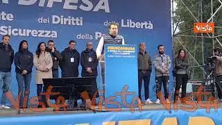 Salvini cita Borsellino: "Chi ha paura muore ogni giorno, chi non ha paura muore una volta sola"