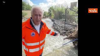 Alluvione Toscana, Giani: Rendiamoci conto di cosa sono i cambiamenti climatici