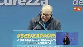 Valditara: "Se esistesse diritto umano di immigrare sarebbe travolta libertà stessa dei cittadini"