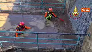 Alluvione Toscana, le ricerche dell'anziano disperso a Prato