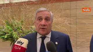 Tajani: "G7 d'accordo ad aiutare il popolo palestinese"