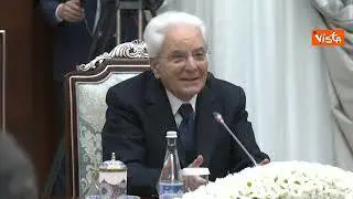 Mattarella: "Intensifichiamo amicizia tra Italia e Uzbekistan"